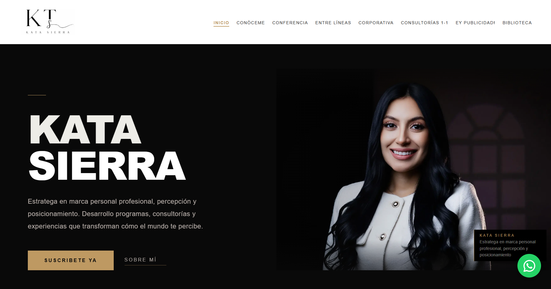 Sitio web de Kata Sierra